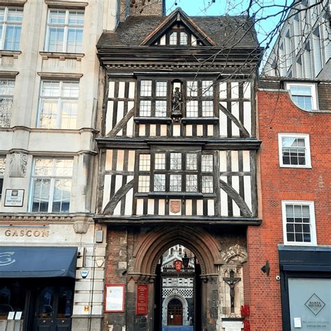 best tudor buildings in london.